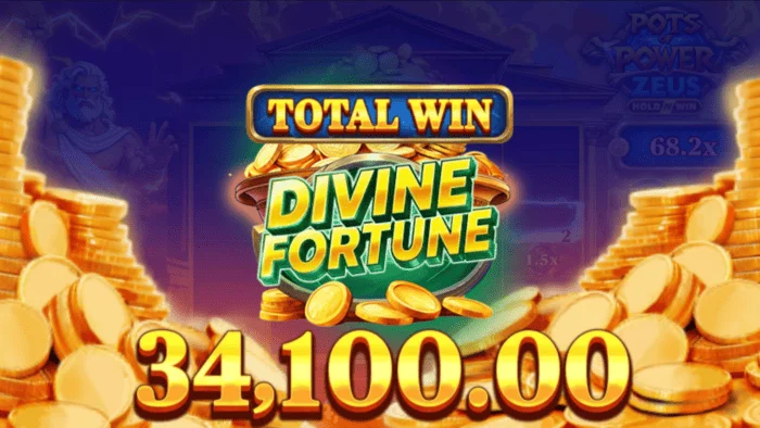 Pots of Power: Zeus - ganancia final de la bonificación